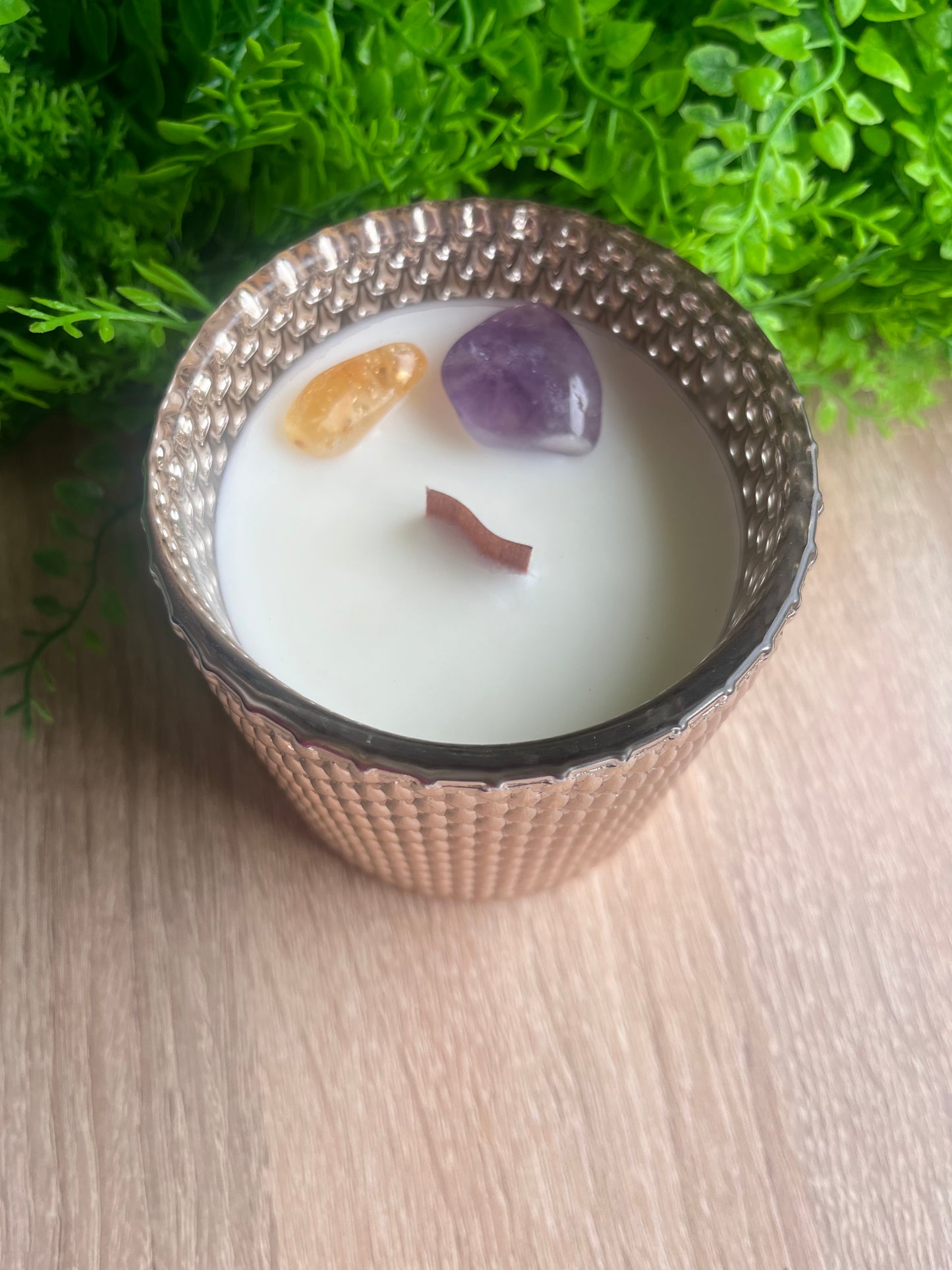 Amethyst citrine candle Freezer