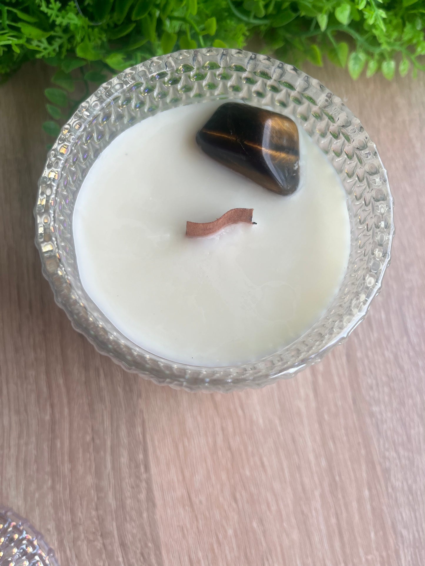 Tigers eye candle Grapefruit & Mandarin