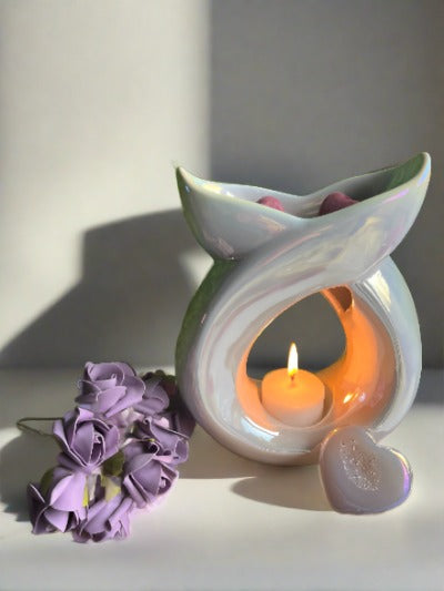 Ava May Pearlescent Burner ~ Mermaid Tales